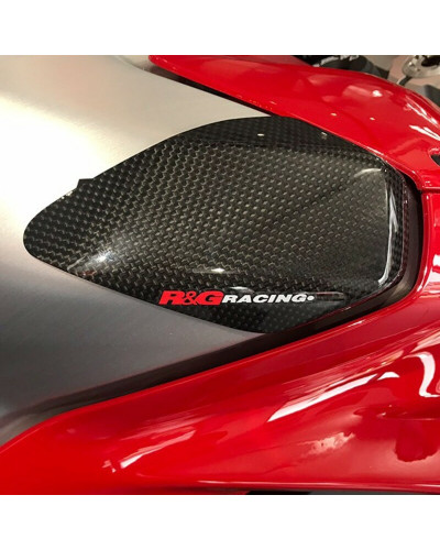Protection Réservoir Moto R&G RACING Sliders de réservoir R&G RACING carbone Ducati