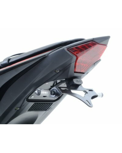 Support Plaque Immatriculation Moto RG RACING Support de plaque noir R&G RACING Yamaha Yamaha YZF-R3