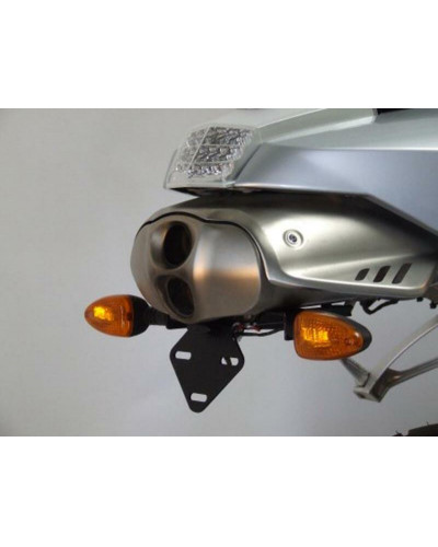 Support Plaque Immatriculation Moto RG RACING Support de plaque R&G RACING noir BMW R1200S