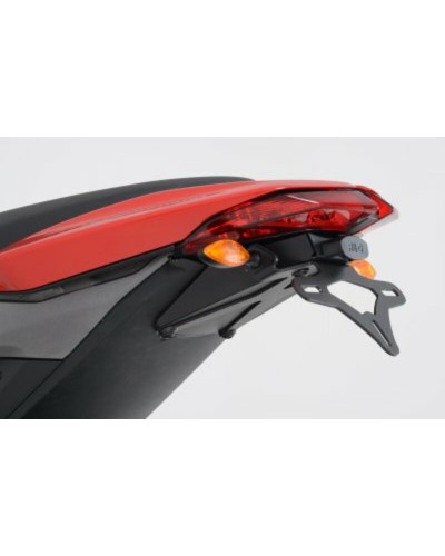 Support Plaque Immatriculation Moto RG RACING Support de plaque R&G RACING noir Ducati Hypermotard 821/939