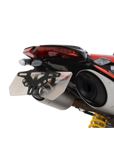 Support Plaque Immatriculation Moto R&G RACING Support de plaque R&G RACING - noir Ducati Hypermotard 950 (SP/RVE)