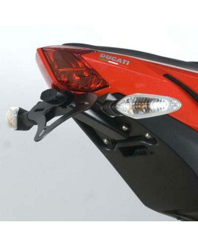 Support Plaque Immatriculation Moto R&G RACING Support de plaque R&G RACING noir Ducati Streetfighter 848