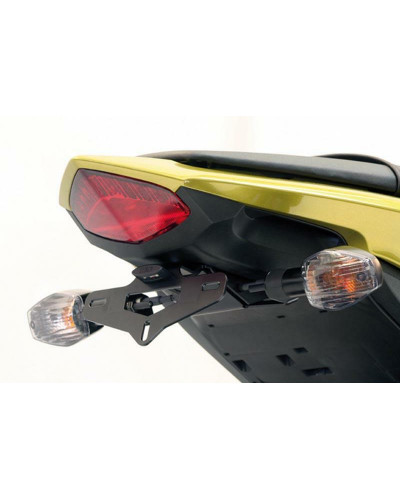 Support Plaque Immatriculation Moto RG RACING Support de plaque R&G RACING noir Honda CB1000R