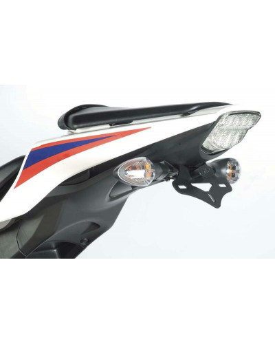 Support Plaque Immatriculation Moto RG RACING Support de plaque R&G RACING noir Honda CBR1000RR Fireblade