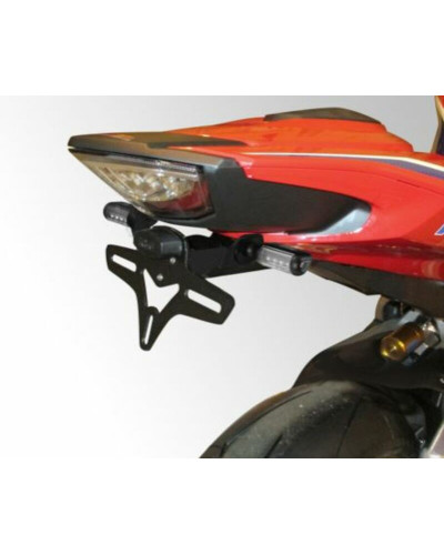 Support Plaque Immatriculation Moto R&G RACING Support de plaque R&G RACING noir Honda CBR1000RR