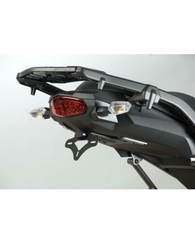 Support Plaque Immatriculation Moto RG RACING Support de plaque R&G RACING noir Kawasaki KLZ1000 Versys