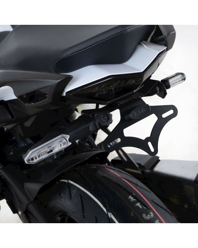 Support Plaque Immatriculation Moto R&G RACING Support de plaque R&G RACING noir Kawasaki Ninja 1000SX