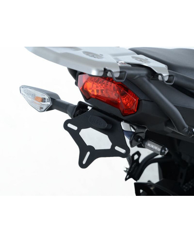 Support Plaque Immatriculation Moto RG RACING Support de plaque R&G RACING noir Kawasaki Versys X 250/300