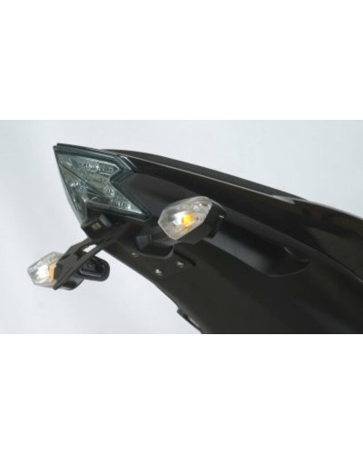 Support Plaque Immatriculation Moto RG RACING Support de plaque R&G RACING noir Kawasaki Z800/E