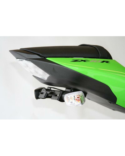 Support Plaque Immatriculation Moto RG RACING Support de plaque R&G RACING noir Kawasaki