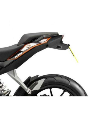 Support Plaque Immatriculation Moto R&G RACING Support de plaque R&G RACING noir KTM Duke 125/200/390