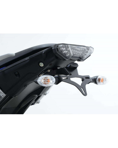 Support Plaque Immatriculation Moto RG RACING Support de plaque R&G RACING noir Yamaha Tracer 700