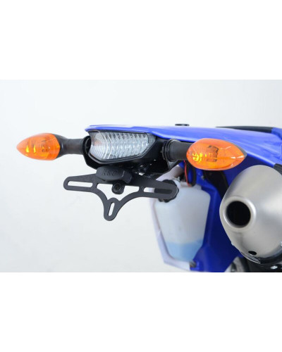 Support Plaque Immatriculation Moto RG RACING Support de plaque R&G RACING noir Yamaha WR450F