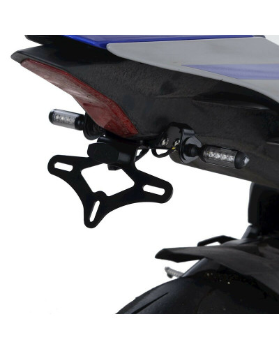 Support Plaque Immatriculation Moto R&G RACING Support de plaque R&G RACING noir Yamaha YZF-R1