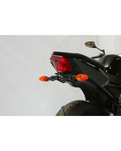 Support Plaque Immatriculation Moto RG RACING Support de plaque R&G RACING noir Yamaha
