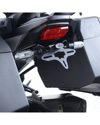 Support Plaque Immatriculation Moto R&G RACING Support de plaque R&G RACING noir
