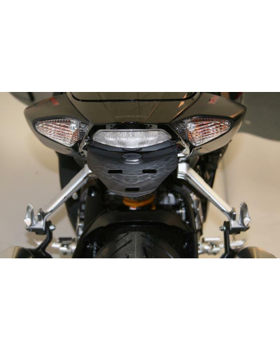 Support Plaque Immatriculation Moto RG RACING Support de plaque R&G RACING pour GSXR1000 '07-08