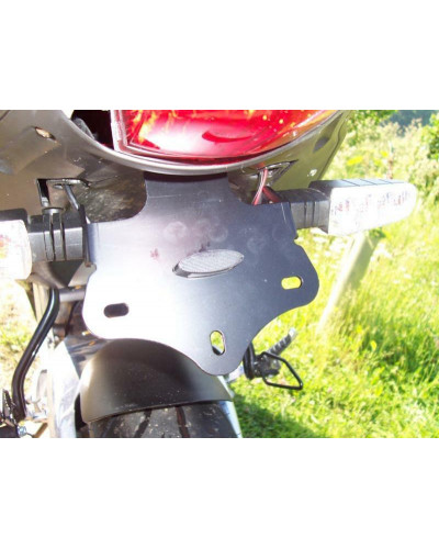 Support Plaque Immatriculation Moto RG RACING Support de plaque R&G RACING pour RS125 '06
