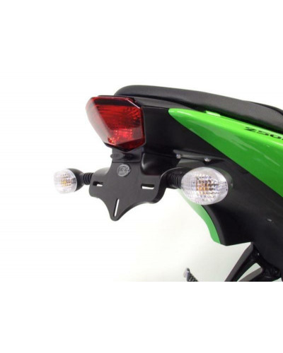 Support Plaque Immatriculation Moto RG RACING Support de plaque R&G RACING pour ZX250R Ninja 08-09