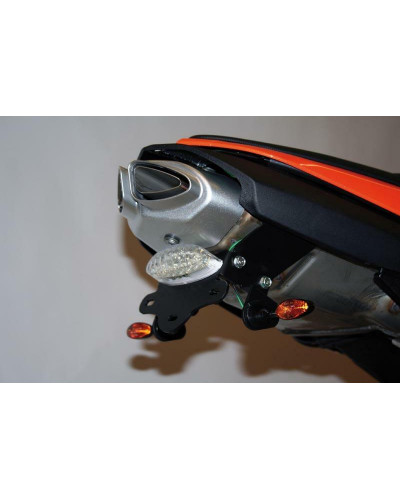 Support Plaque Immatriculation Moto RG RACING Support de plaque R&G RACING pour ZX6R '07-08