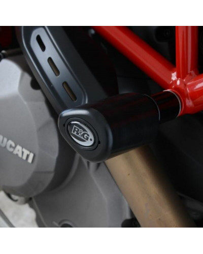 Tampon Protection Moto RG RACING Tampon Aero R&G RACING noir Ducati 950 Hypermotard