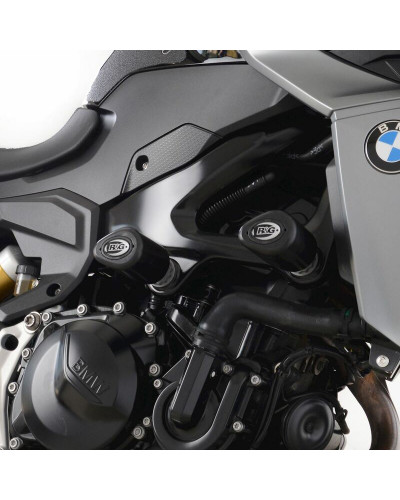 Tampon Protection Moto R&G RACING Tampons de protection avant R&G RACING Aero noir BMW F900R