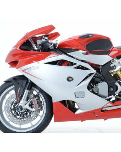 Tampon Protection Moto RG RACING Tampons de protection R&G RACING Aero blanc MV Agusta F4 1000R