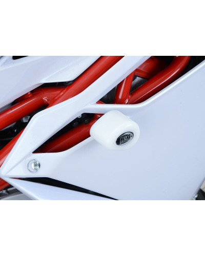 Tampon Protection Moto R&G RACING Tampons de protection R&G RACING Aero blanc (sans perçage) MV Agusta F4 1000R