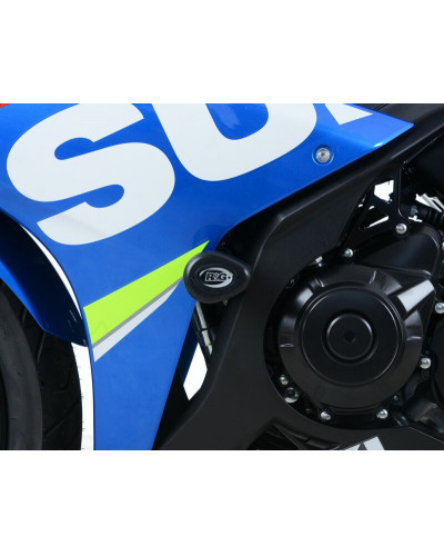 Tampon Protection Moto R&G RACING Tampons de protection R&G RACING Aero blanc (sans perçage) Suzuki GSX-R250