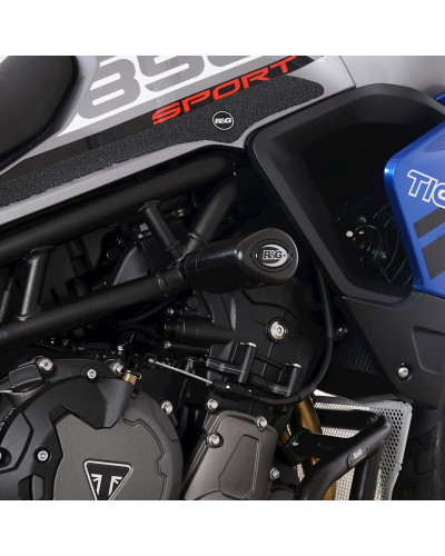 Tampon Protection Moto R&G RACING Tampons de protection R&G RACING Aero - blanc Triumph Tiger 850 Sport
