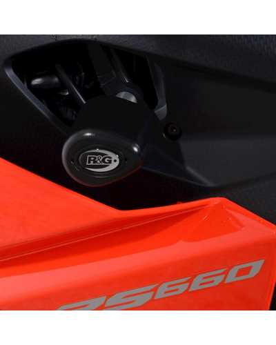 Tampon Protection Moto R&G RACING Tampons de protection R&G RACING Aero- noir Aprilia RS660