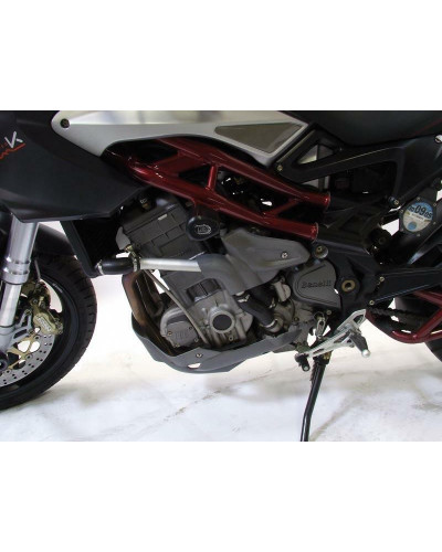 Tampon Protection Moto RG RACING Tampons de protection R&G RACING Aero noir Benelli Trek 1130