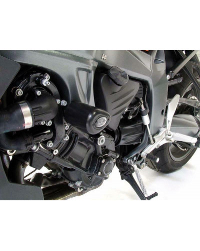 Tampon Protection Moto RG RACING Tampons de protection R&G RACING Aero noir BMW K1200R/1300R