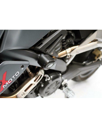 Tampon Protection Moto RG RACING Tampons de protection R&G RACING Aero noir BMW