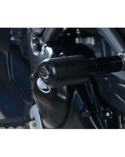 Tampon Protection Moto RG RACING Tampons de protection R&G RACING Aero noir Ducati 1260 Multistrada