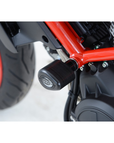 Tampon Protection Moto R&G RACING Tampons de protection R&G RACING Aero noir Ducati Monster 797
