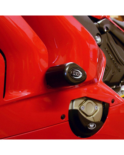 Tampon Protection Moto R&G RACING Tampons de protection R&G RACING Aero noir Ducati Panigale V4