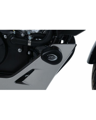 Tampon Protection Moto RG RACING Tampons de protection R&G RACING Aero noir Honda CB125R