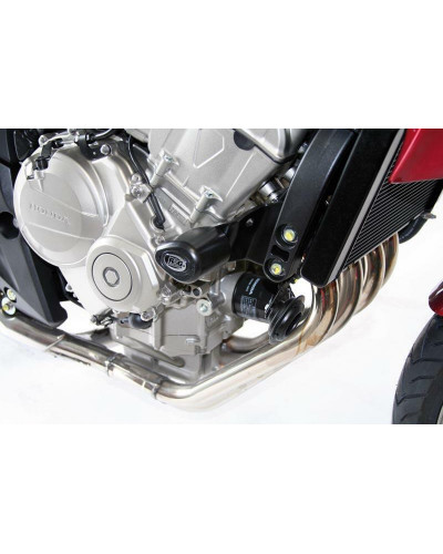 Tampon Protection Moto RG RACING Tampons de protection R&G RACING Aero noir Honda CBF600S