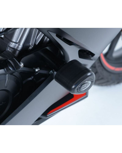 Tampon Protection Moto R&G RACING Tampons de protection R&G RACING Aero noir Honda CBR250R