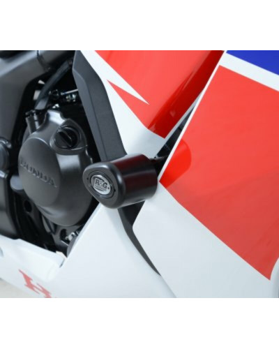 Tampon Protection Moto R&G RACING Tampons de protection R&G RACING Aero noir Honda CBR300R