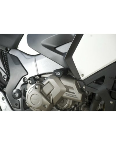 Tampon Protection Moto RG RACING Tampons de protection R&G RACING Aero noir Honda Crosstourer
