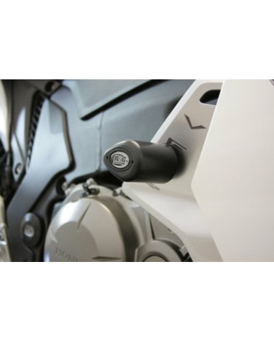 Tampon Protection Moto R&G RACING Tampons de protection R&G RACING Aero noir Honda VFR1200F/FD/DCT