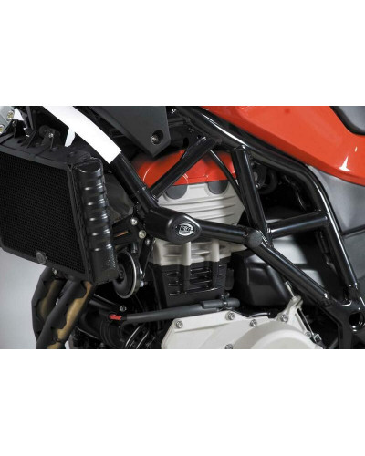 Tampon Protection Moto RG RACING Tampons de protection R&G RACING Aero noir Husqvarna Nuda 900