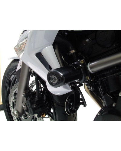 Tampon Protection Moto R&G RACING Tampons de protection R&G RACING Aero noir Kawasaki ER-6 N