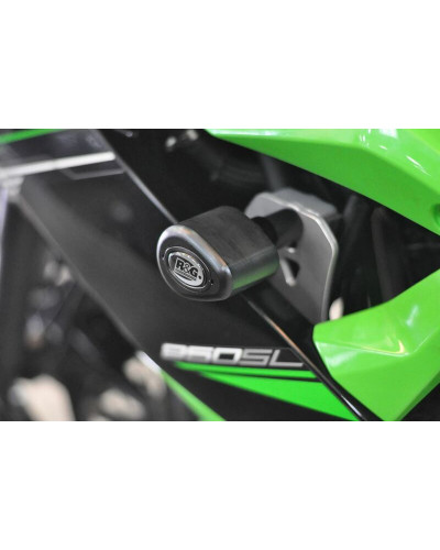 Tampon Protection Moto R&G RACING Tampons de protection R&G RACING Aero noir Kawasaki Ninja 250SL