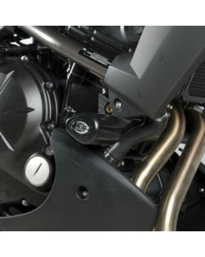 Tampon Protection Moto R&G RACING Tampons de protection R&G RACING Aero noir Kawasaki Versys 650