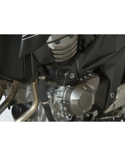 Tampon Protection Moto RG RACING Tampons de protection R&G RACING Aero noir Kawasaki Z800