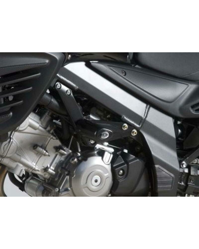 Tampon Protection Moto R&G RACING Tampons de protection R&G RACING Aero noir Suzuki DL650 V-Strom