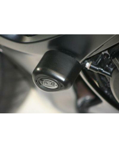 Tampon Protection Moto RG RACING Tampons de protection R&G RACING Aero noir Suzuki GSX-R1000